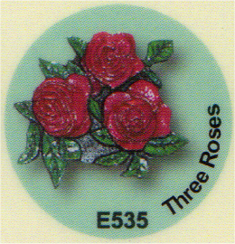 E535 三輪のバラ