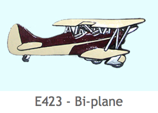 E423 複葉機