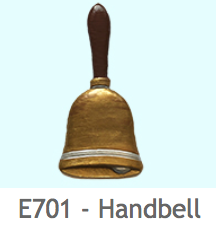 E701 ハンドベル